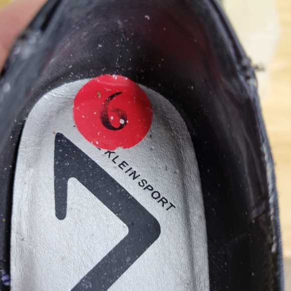 Womans Anne Klein Sport Black Patent Flats Size 6 - Picture 7 of 8